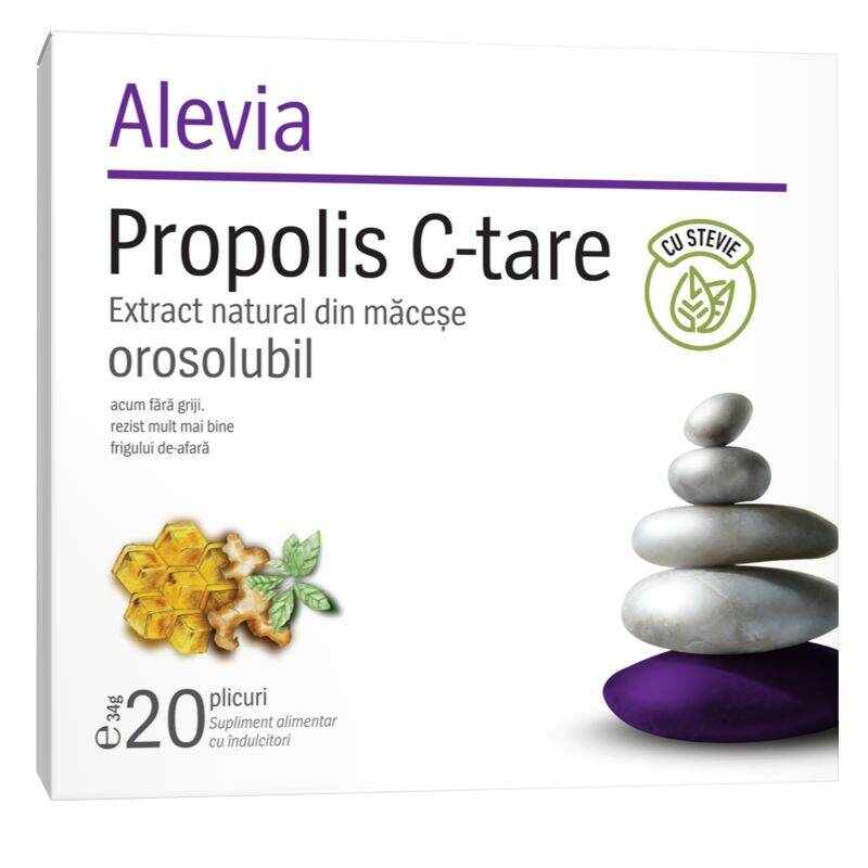 Propolis C tare Extract natural din macese orosolubil 20pl, Alevia