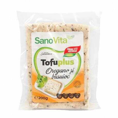 Tofu busuioc si oregano 200g, SANO VITA