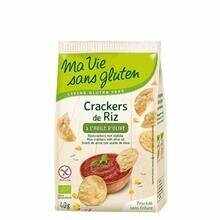 Crackers din Orez cu Ulei Masline Fara Gluten Ma Vie Sans Eco-Bio 40g, EKI BIO