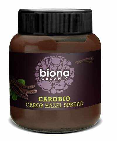 Crema Carobio cu alune de padure si roscove, eco-bio, 350g - Biona Organic