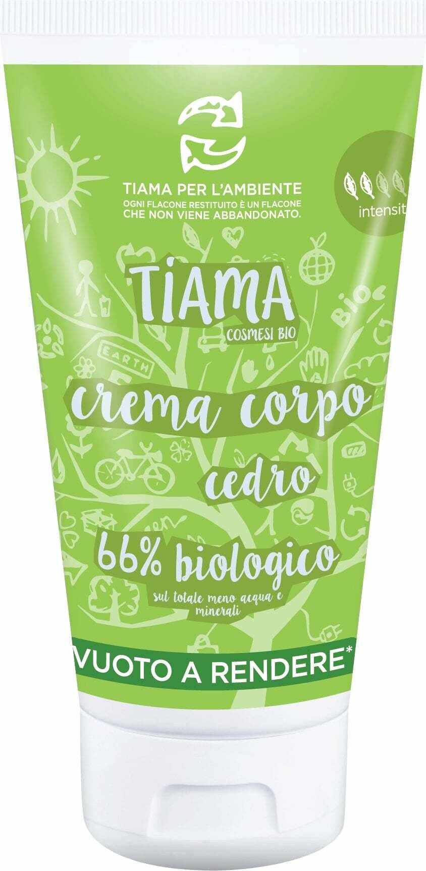 Crema de corp cu lamai salbatic, eco-bio, 150ml - Tiama