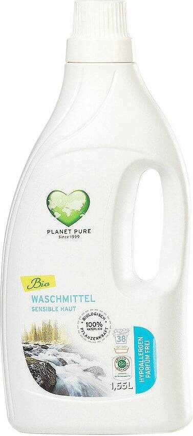 Detergent de rufe hipoalergenic fara parfum eco-bio, 1.55 L Planet Pure