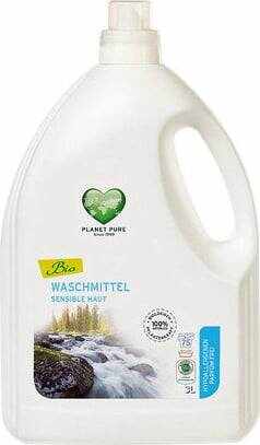 Detergent de rufe hipoalergenic fara parfum eco-bio, 3 L Planet Pure