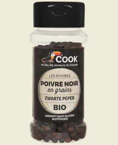 Piper negru boabe eco-bio 50g Cook