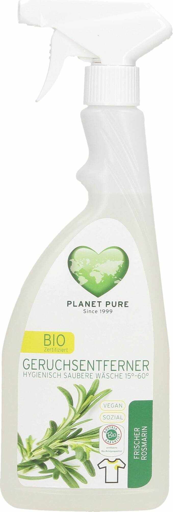 Solutie pentru scos mirosuri - rozmarin, eco-bio 510 ml Planet Pure