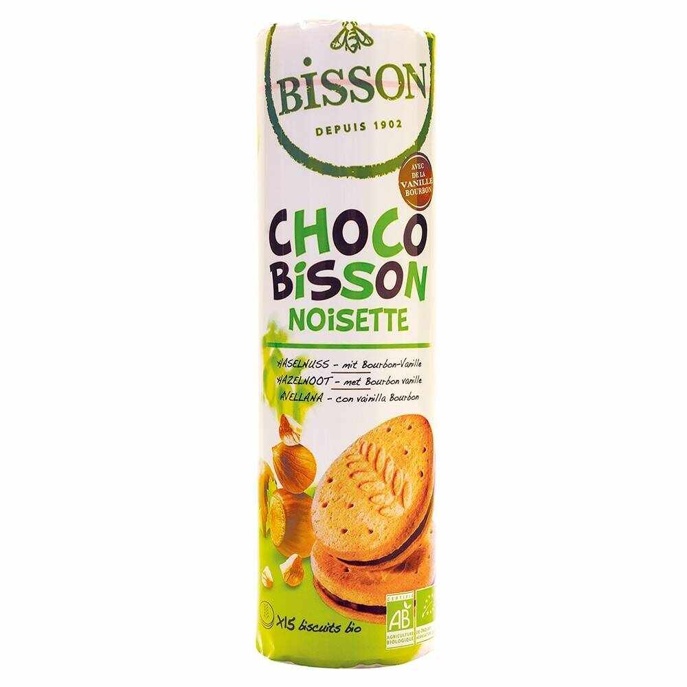 Choco Bisson, cu alune, eco-bio, 300g - BISSON