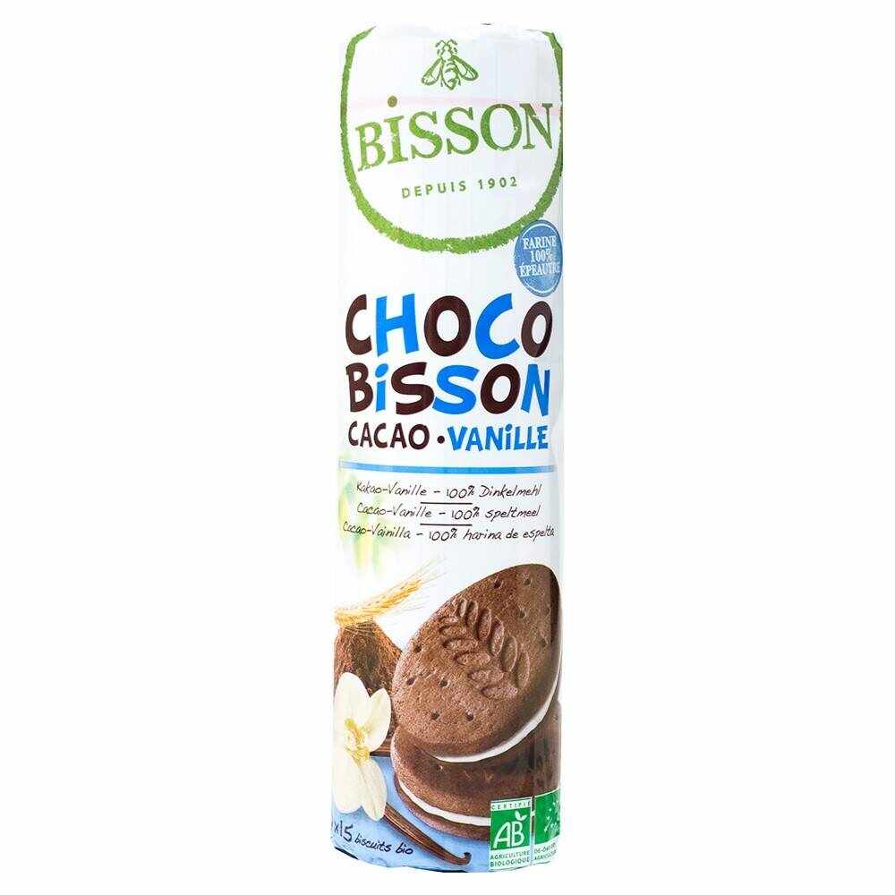 Choco Bisson, cu cacao si vanille, eco-bio, 300g - BISSON