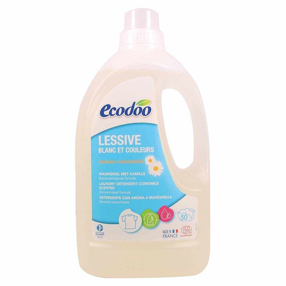 Detergent bio rufe cu aroma de musetel, 1,5L - Ecodoo