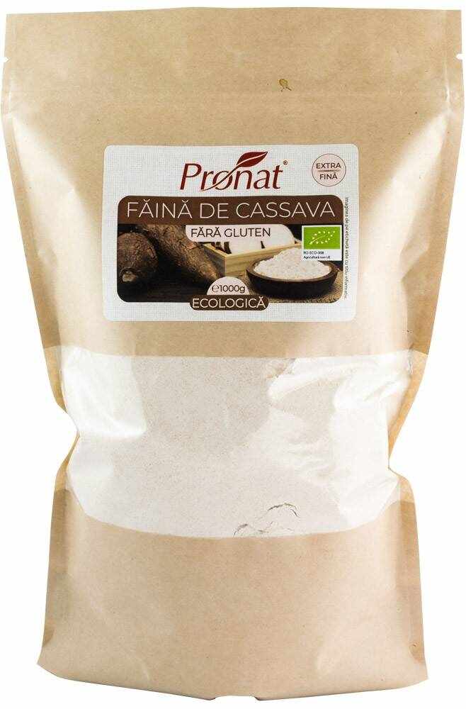 Faina eco-bio de Cassava extra fina (Tapioca / Manioc), 1000g, Pronat