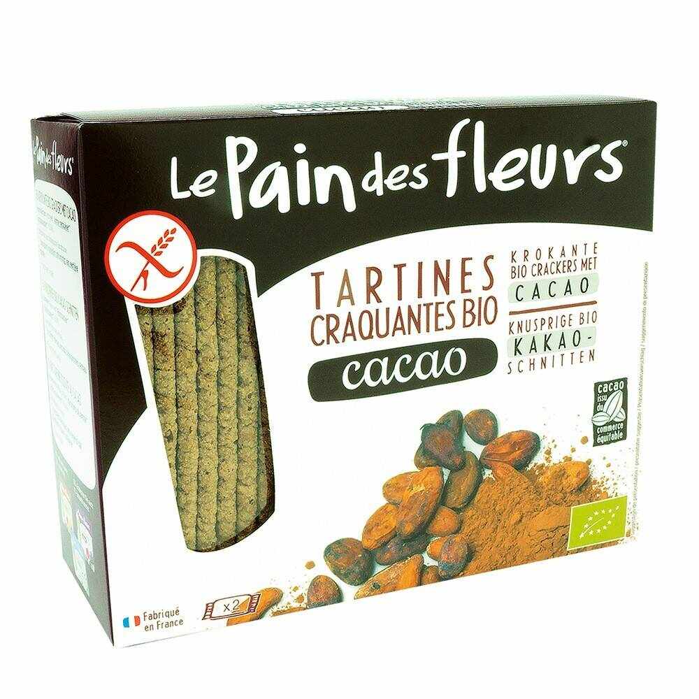 Turte crocante cu cacao - fara gluten 150g eco-bio Le pain des fleurs