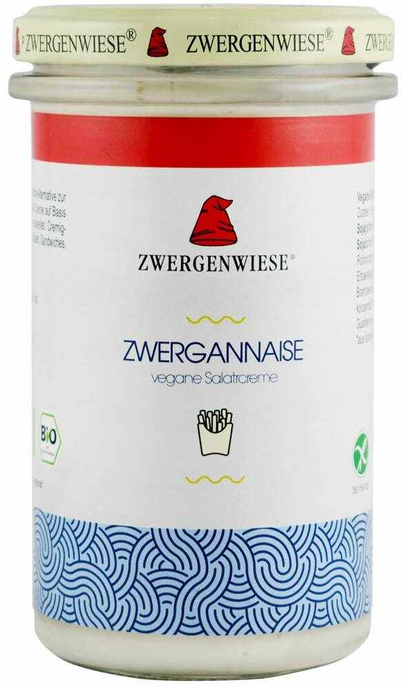 Crema vegetala pentru salata, cu soia, eco-bio, 230ml - Zwergenwiese