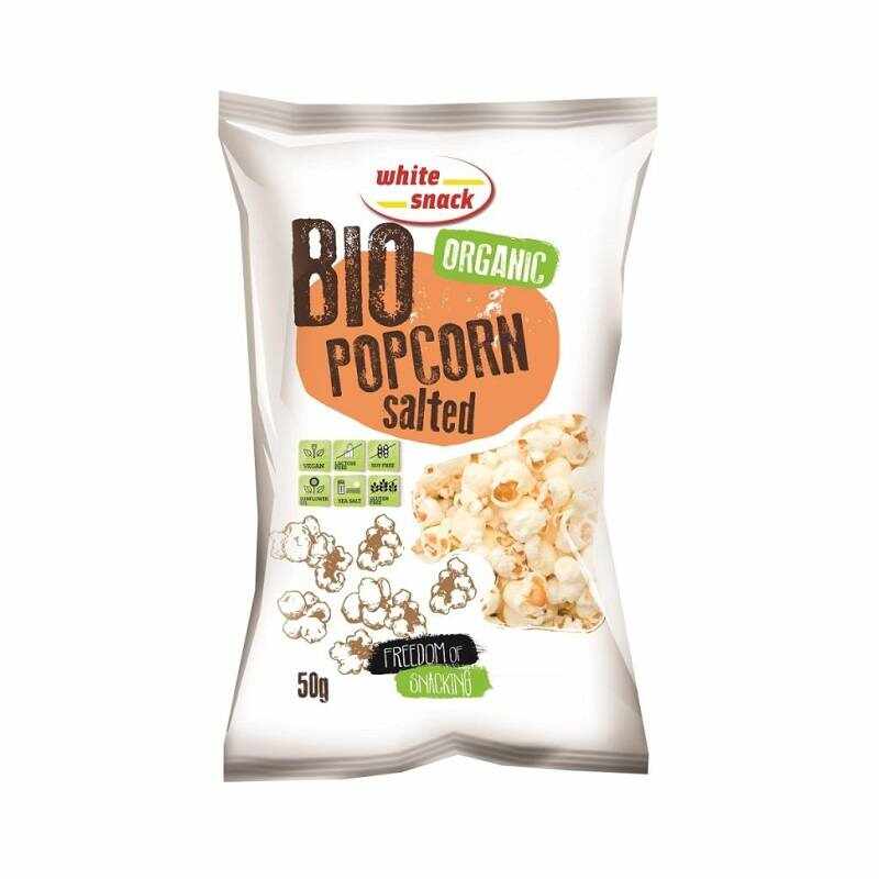 Popcorn eco-bio, 50g, White Snack