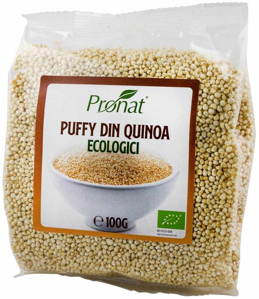 Puffy din quinoa eco-bio, 100g Pronat