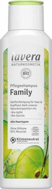 Sampon pentru ingrijire Family eco-bio, 250 ml LAVERA