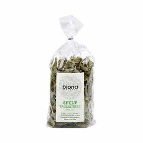 Tagliatelle din grau spelta cu spanac eco-bio 250g Biona