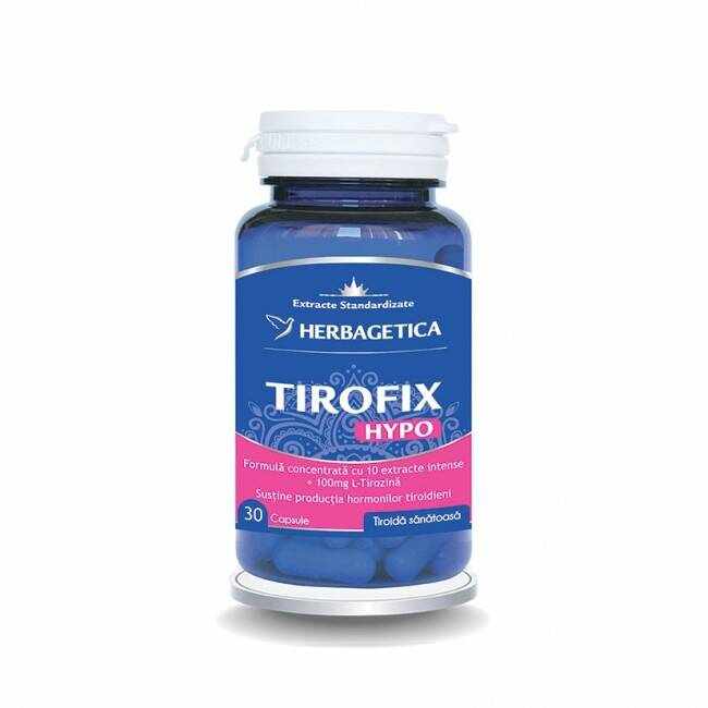 Tirofix Hypo - Herbagetica 30 capsule