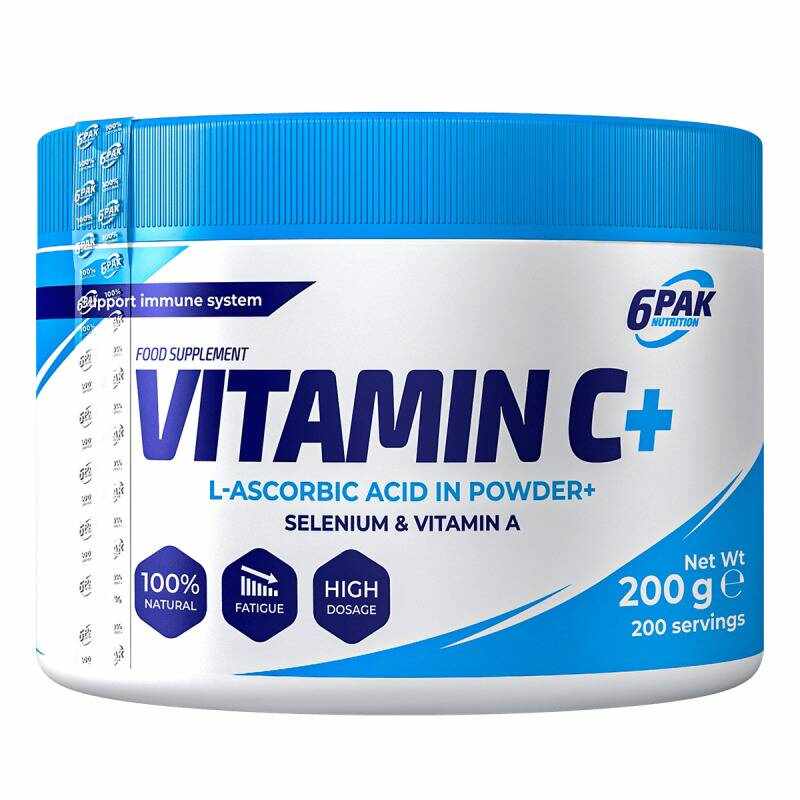 Vitamina C Plus pudra 200g, 6Pak