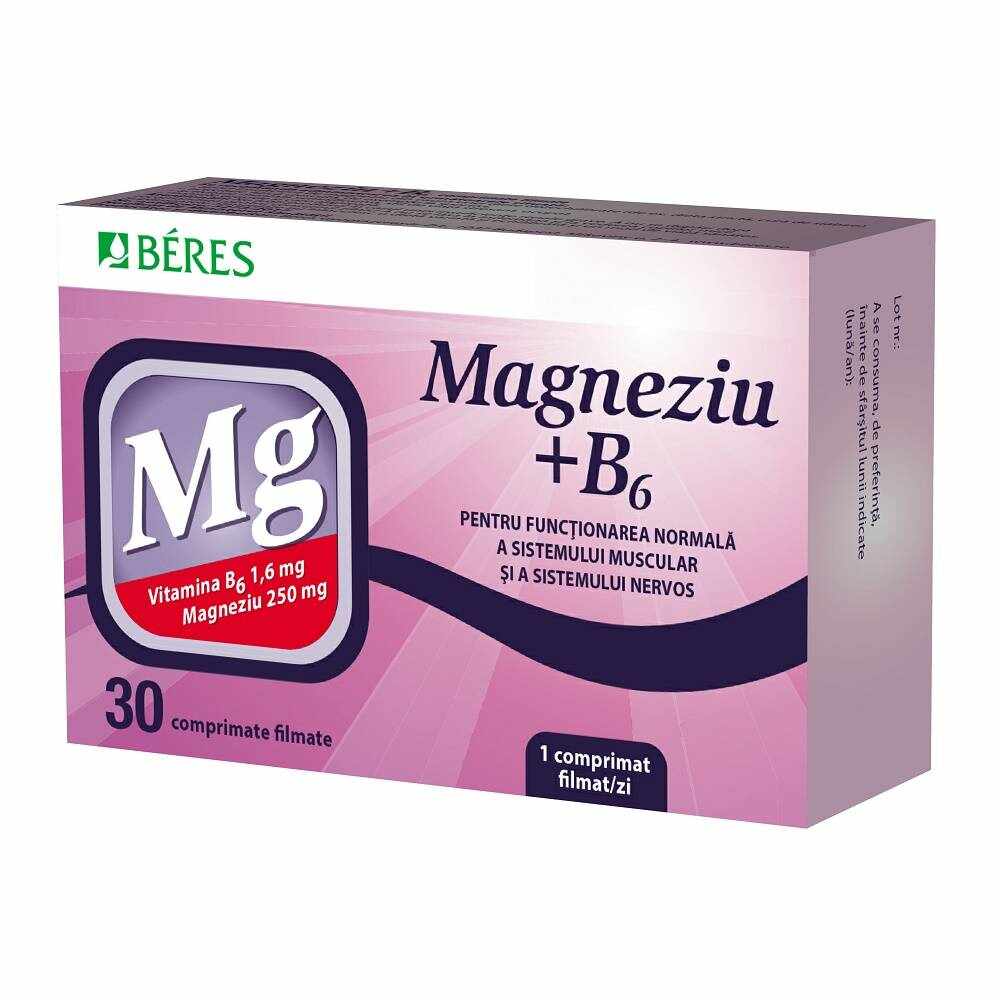 Magneziu+B6 - Beres 50 capsule