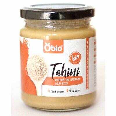 Tahini din susan alb fara gluten, eco-bio, 250g Obio