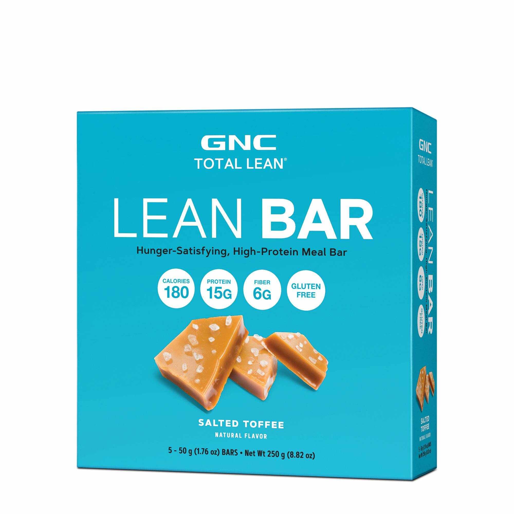 Total Lean Baton Proteic Fibre & Caramel Sarat, 50 Gr- GNC