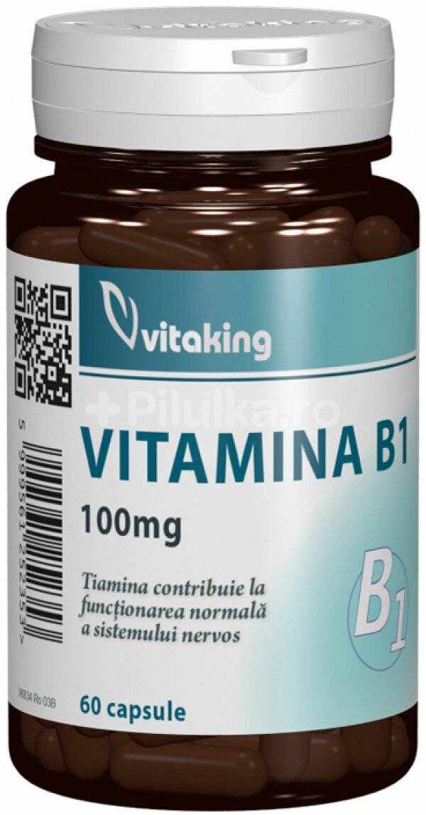 Vitamina B1 100Mg 60cps - VITAKING