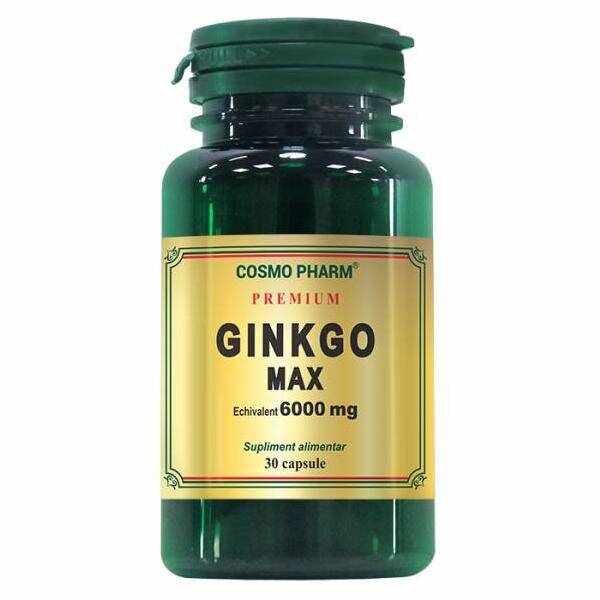 Ginkgo Max, 6000mg - Cosmo Pharm 60 capsule