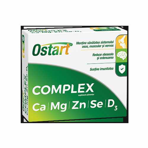 Ostart Complex Ca+mg+zn+se+d3, 20 Capsule - FITERMAN PHARMA