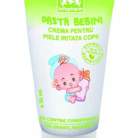 Pasta bebini, crema pentru piele iritata la copii, 50ml - Infofarm