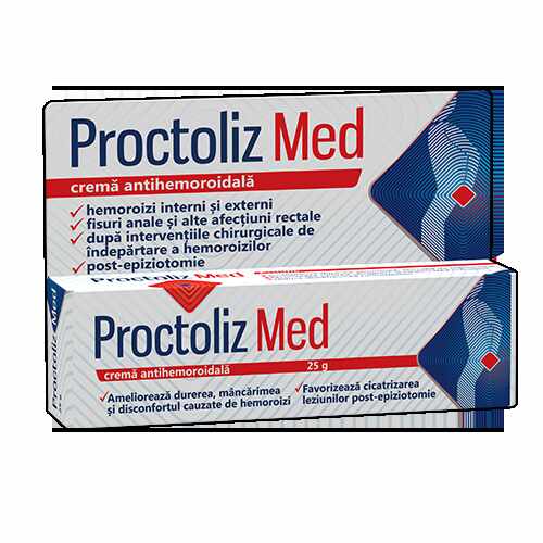 Proctoliz Med, Crema, 25gr - FITERMAN PHARMA