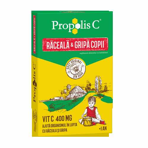 Propolis C Raceala & Gripa Copii, 8 Plicuri - FITERMAN PHARMA