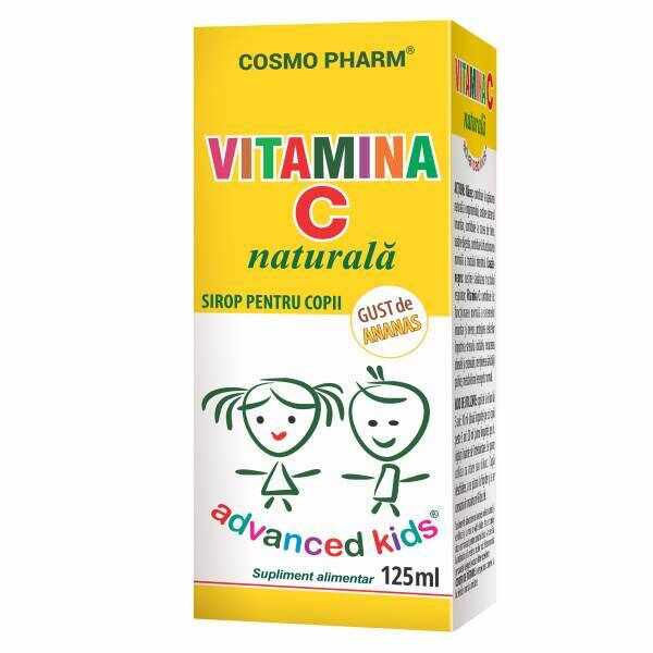 Sirop Vitamina C Naturala, 125ml - Cosmo Pharm