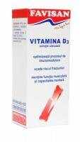Vitamina D3, 30ml - Favisan
