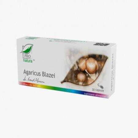 Agaricus Blazei, 30cps si 60cps - MEDICA 30 capsule