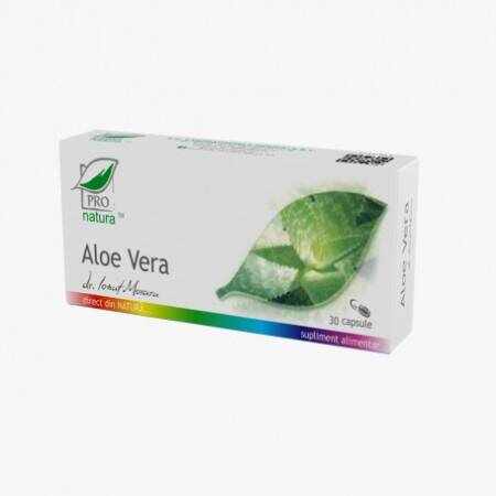 Aloe Vera, 30cps si 60cps - MEDICA 60 capsule