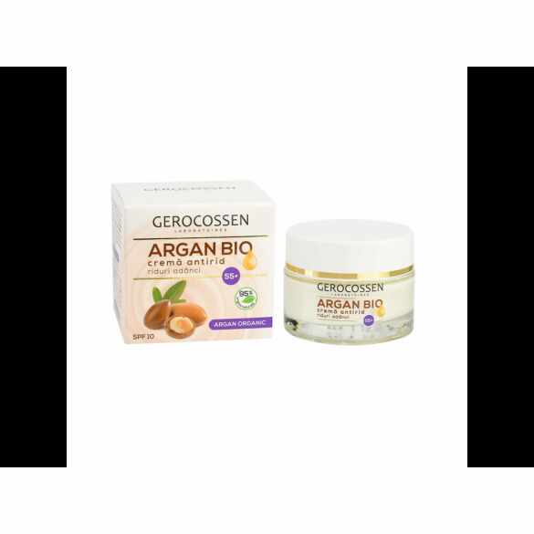 ArganBio crema antirid pentru riduri adanci 55+, 50ml - Gerocossen