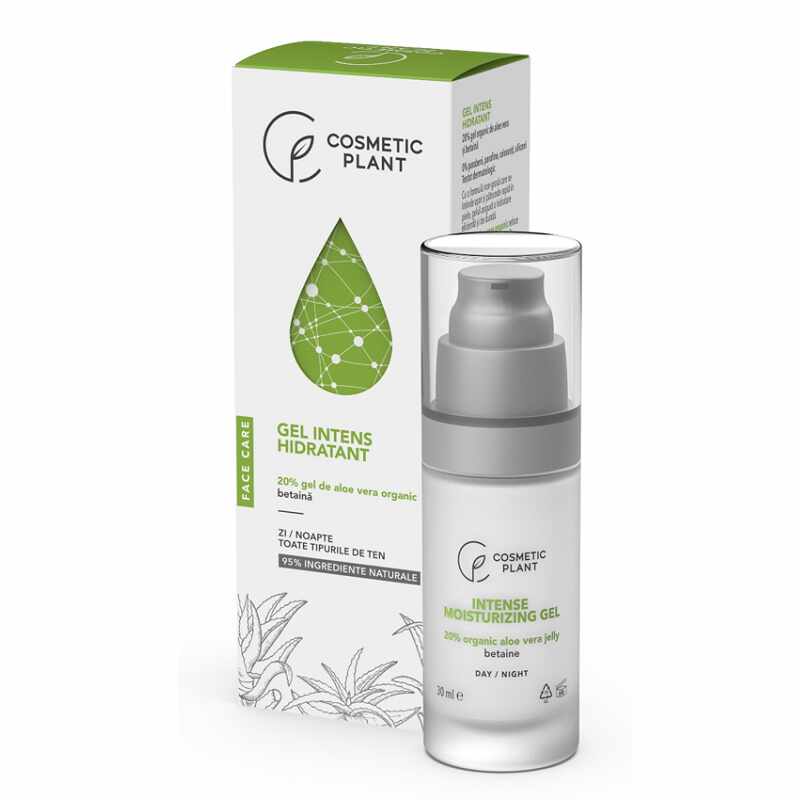 Gel intens hidratant, Face Care, 30ml - Cosmetic Plant