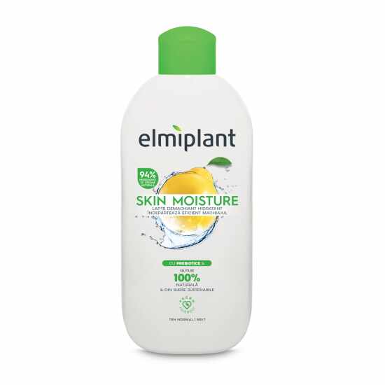 Skin Moisture lapte demachiant hidratant pentru ten normal mixt, 200ml - ELMIPLANT