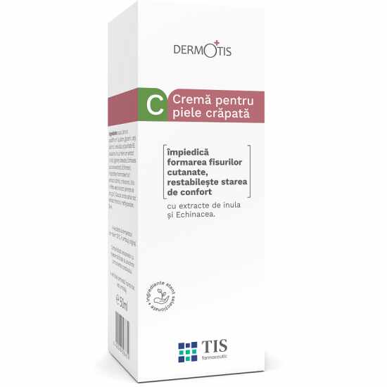 Crema pentru piele crapata DermoTis, 40g - Tis Farmaceutic