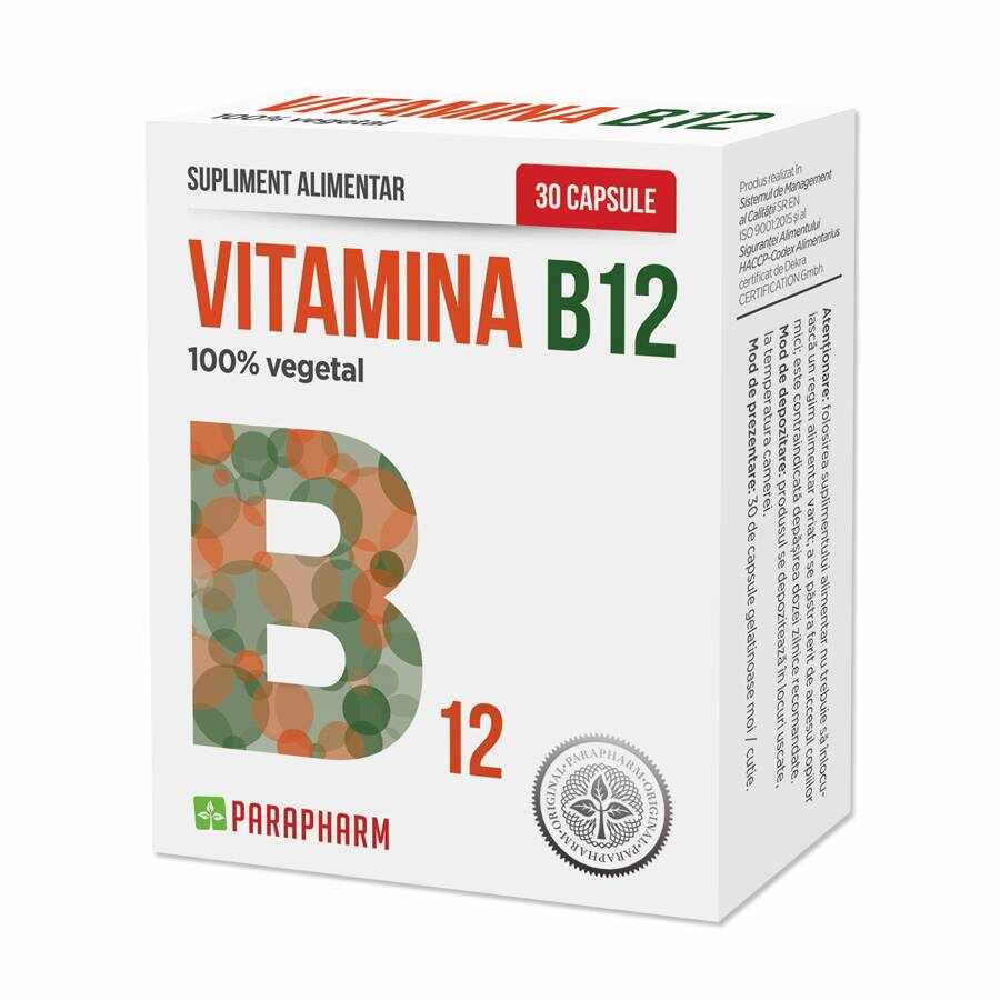 Vitamina B12, 30cps - QUANTUM PHARM