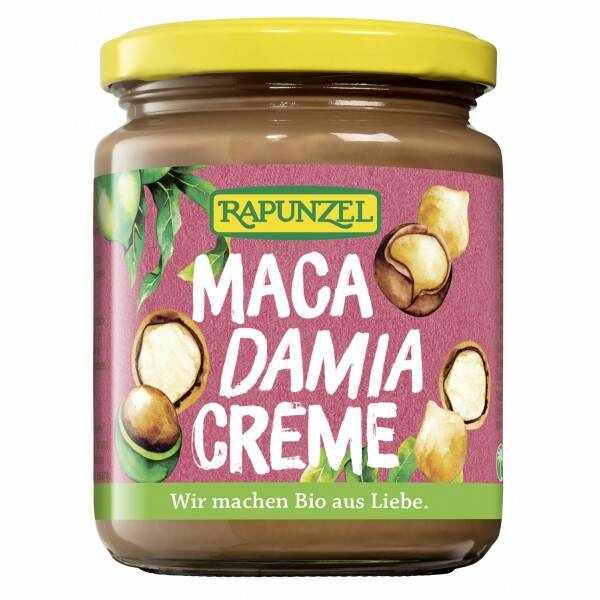 Crema Macadamia, eco-bio, 250g - Rapunzel