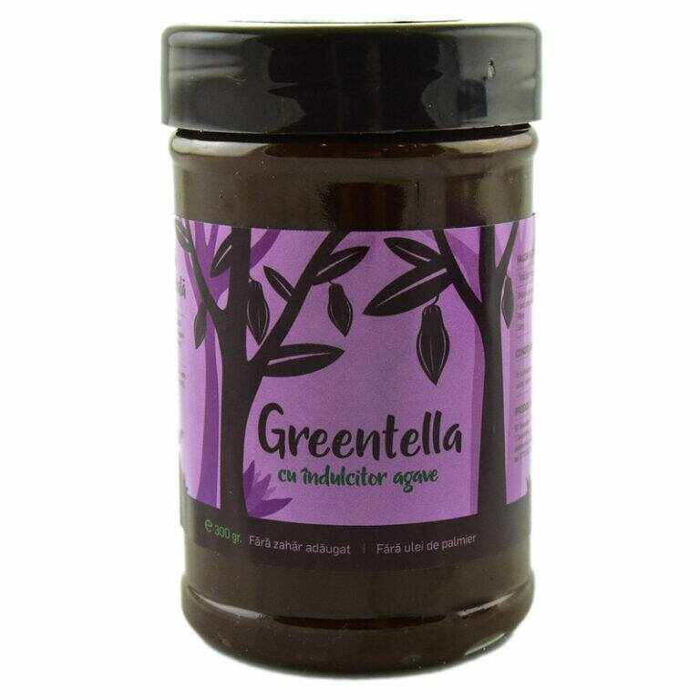 Crema tartinabila greentella vegana cu ciocolata, 300g - Sweeteria