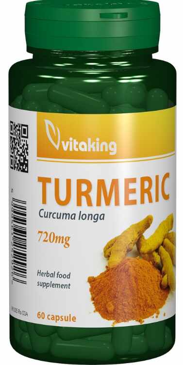Curcuma, Turmeric, 700mg, 60cps - Vitaking