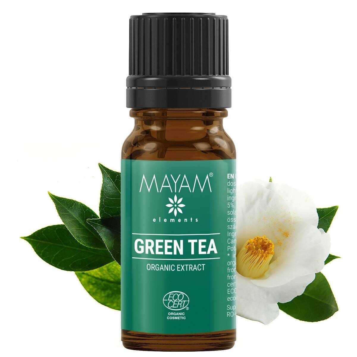 Extract de Ceai Verde, eco-bio, 100ml - Mayam