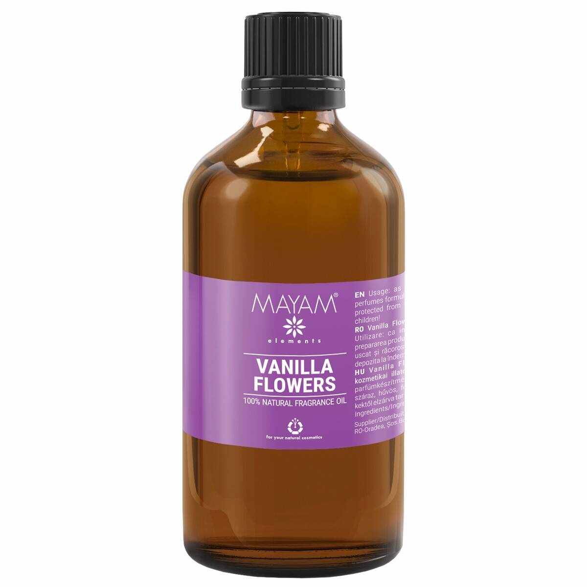 Parfumant natural Vanilla Flowers, 100ml - Mayam