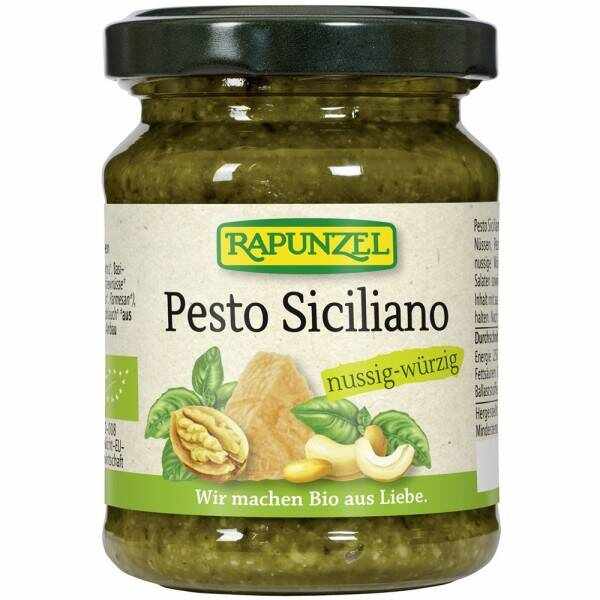 Pesto Siciliano, eco-bio, 120g - Rapunzel