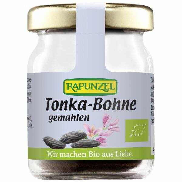 Boabe Tonka macinate, eco-bio, 10g - Rapunzel