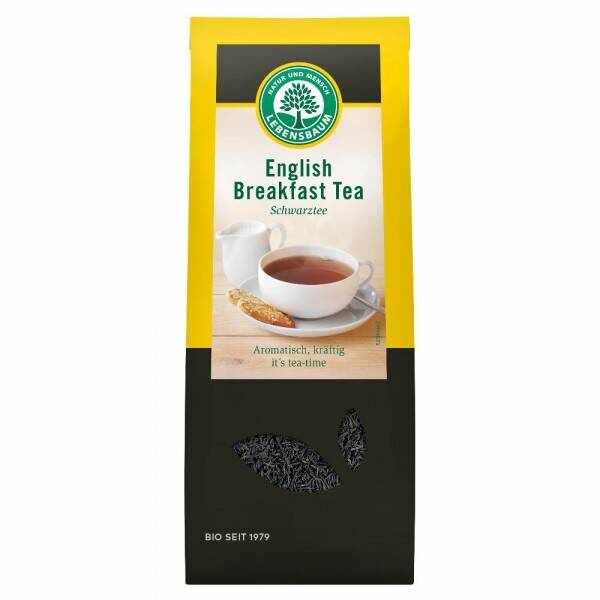 Ceai negru Englezesc pentru micul dejun, eco-bio, 100g - Lebensbaum