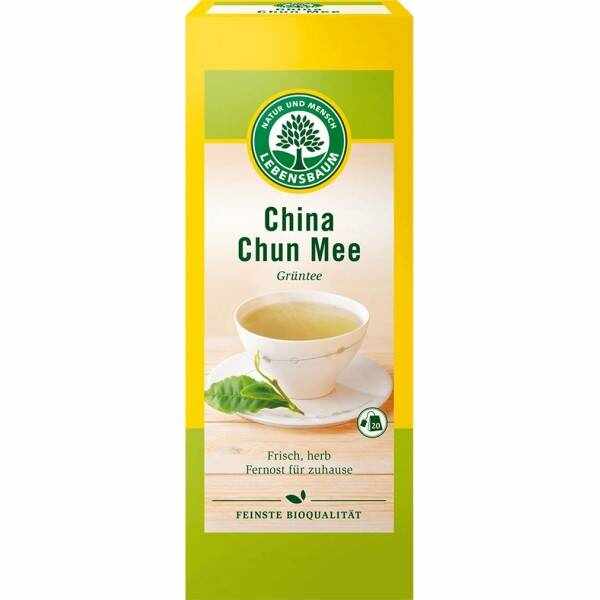 Ceai verde China Chun Mee, eco-bio, 20plicuri - Lebensbaum