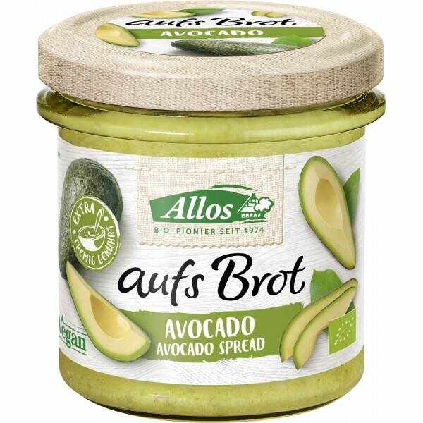 Crema tartinabila din avocado, eco-bio, 140g - Allos