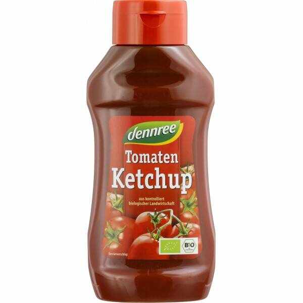 Ketchup de tomate, eco-bio, 500ml - Dennree